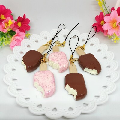 チョコミントの世界 デザートデザインラウンドレジンヘアゴム チョコミントの世界 デザートデザインラウンドレジンヘアゴム お品書き