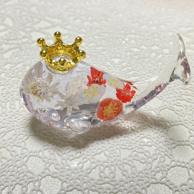 vintage mini ornaments ❀ ピンクの貝がら オーナメント（お品書き 