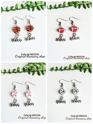 星の砂とランダムイニシャル猫ちゃんレジンヘアゴム｜レジンヘアゴム