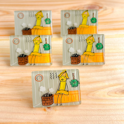 手描きイラスト オリジナル 創作 原画（額付き】手描きイラスト  