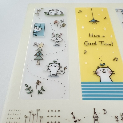 SAKURA ミルクティー 文庫本サイズ ブックカバー ハンドメイド