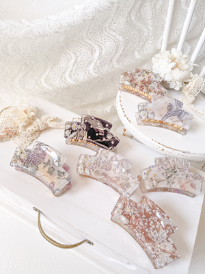 レジンヘアゴム　バイカラー　ラベンダー　ラメ　パールパープル レジンヘアゴム バイカラー ラベンダー ラメ パールパープル お品書き