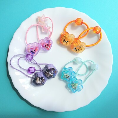 アリスの世界 ラウンドレジンヘアゴム