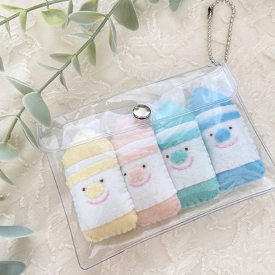 星の砂入り 絵本の世界 うさぎちゃんラウンドレジンヘアゴム お品書き